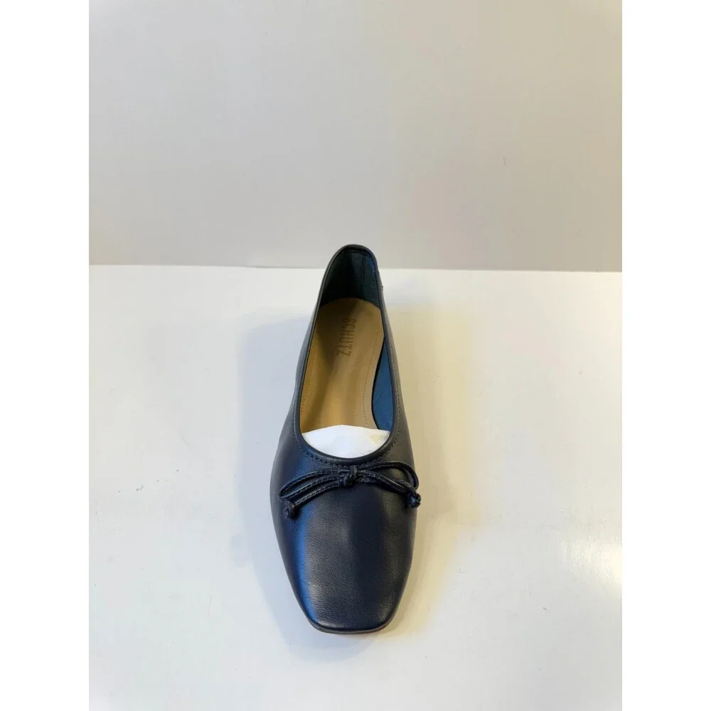 Schutz Womens Flats Navy US 6.5